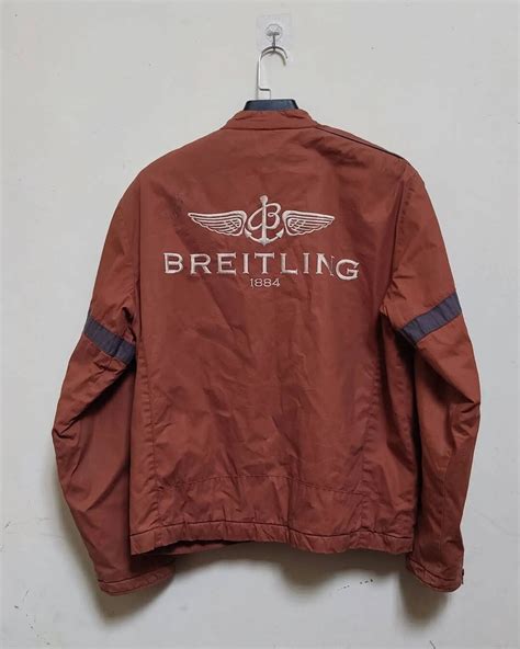 breitling flying pilot jacket alpha industries